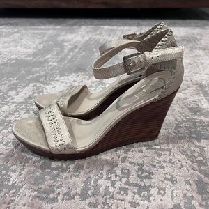 Jack Rogers wedge summer platform sandals, size 9.5